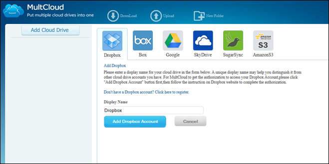 sugarsync dropbox skydrive